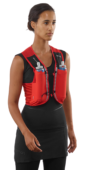 Рюкзак Salomon S/Lab Sense 2 Set Racing Red - Фото 6 большая
