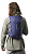 Рюкзак Salomon Trailblazer 10 Mazarine Blue/Ghost Grey - Фото 3 малая
