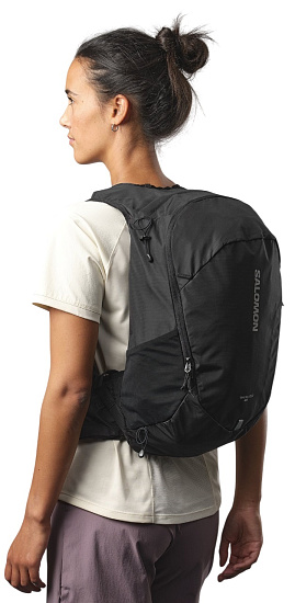 Рюкзак Salomon Trailblazer 20 Black/Alloy - Фото 8 большая
