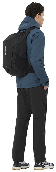 Рюкзак Salomon Trailblazer 20 Black/Alloy - Фото 9 большая