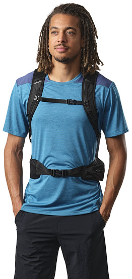Рюкзак Salomon Trailblazer 20 Black/Alloy - Фото 10 большая