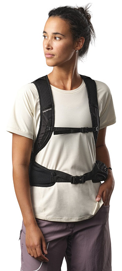 Рюкзак Salomon Trailblazer 20 Black/Alloy - Фото 11 большая