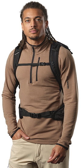 Рюкзак Salomon Trailblazer 30 Black/Alloy - Фото 7 большая