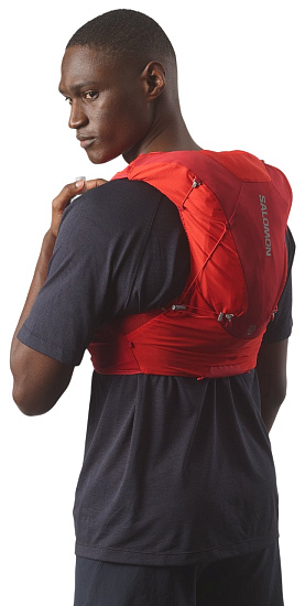 Рюкзак Salomon Adv Skin 12 Set Flame Scarlet/Haute Red - Фото 3 большая
