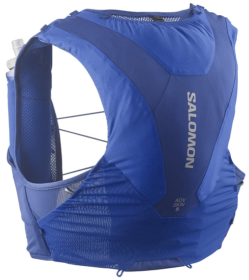 Рюкзак Salomon Adv Skin 5 Set Nautical Blue/Limonges - Фото 1 большая
