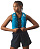 Рюкзак Salomon Active Skin 12 Set Blue Danube/Blue Cura - Фото 4 малая