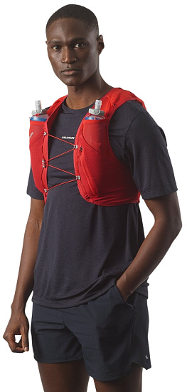 Рюкзак Salomon Adv Skin 5 Set Flame Scarlet/Haute Red - Фото 3 большая