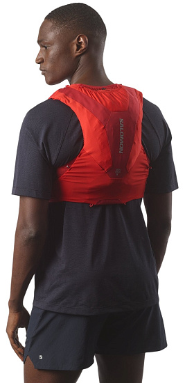 Рюкзак Salomon Adv Skin 5 Set Flame Scarlet/Haute Red - Фото 4 большая