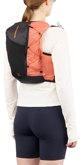Рюкзак женский Salomon Active Skin 12 W Emerglow/Black - Фото 3 большая