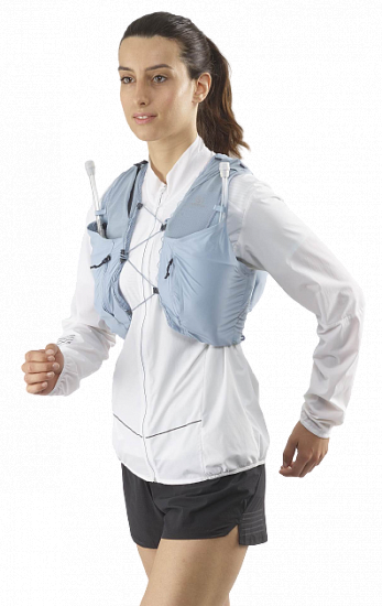 Рюкзак женский Salomon Sense Pro 10 W Set Ashley Blue/Eb - Фото 4 большая