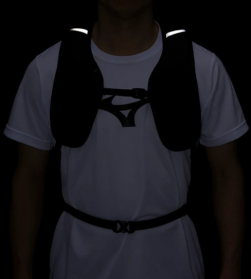 Рюкзак Mizuno 11 CR Black - Фото 9 большая