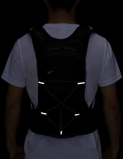 Рюкзак Mizuno 11 CR Navy - Фото 4 большая