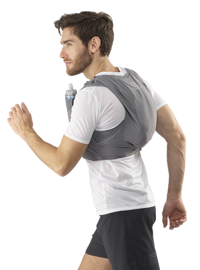 Рюкзак Salomon Sense Pro 10 Set Quiet Shade/Ebon - Фото 2 большая