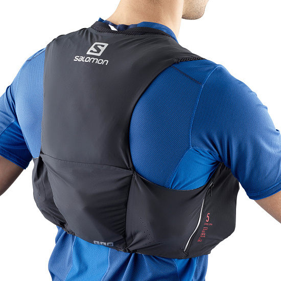 Рюкзак Salomon S-Lab Sense Ultra 5 Set Black - Фото 8 большая