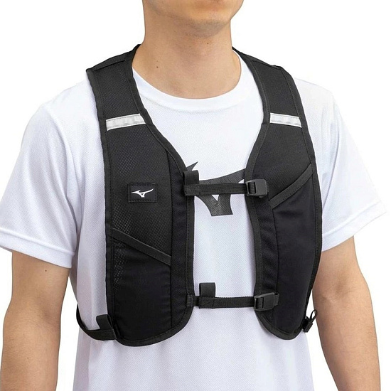 Рюкзак Mizuno Mesh NR Black/Light Grey - Фото 7 большая