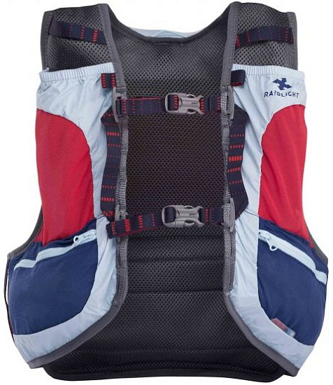 Рюкзак RaidLight Activ Vest 12L Red/Light Blue - Фото 2 большая
