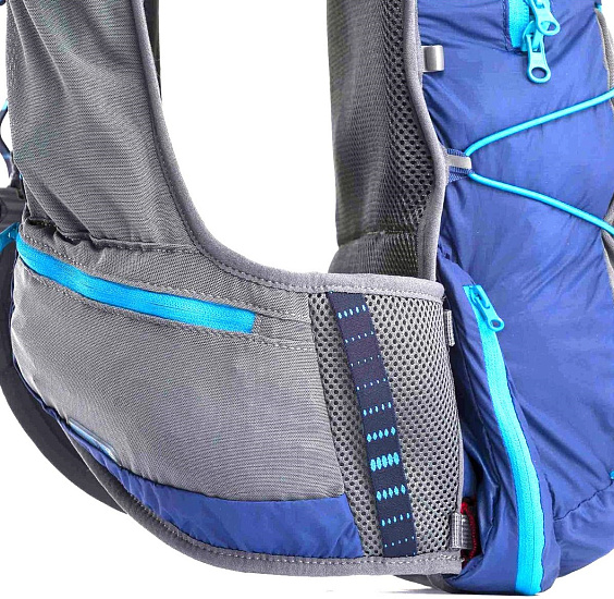 Рюкзак RaidLight Activ Vest 12L Red/Light Blue - Фото 8 большая