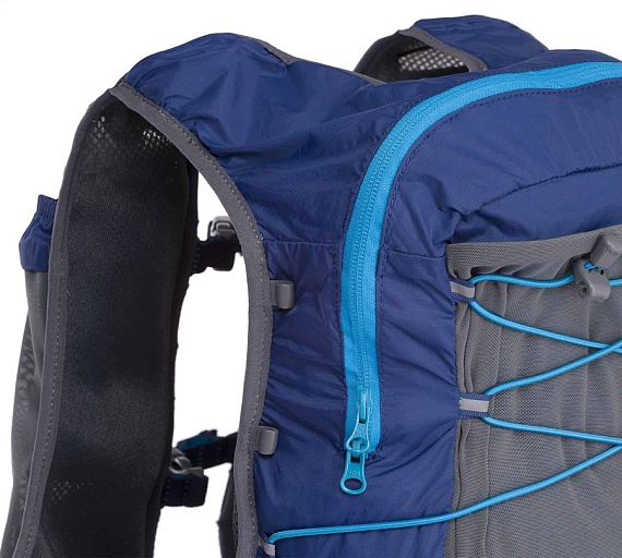 Рюкзак RaidLight Activ Vest 12L Red/Light Blue - Фото 10 большая