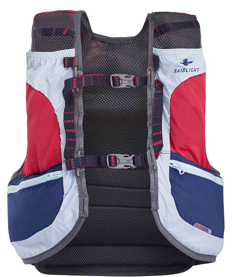 Рюкзак RaidLight Activ Vest 3L Red/Light Blue - Фото 2 большая