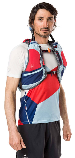 Рюкзак RaidLight Activ Vest 3L Red/Light Blue - Фото 3 большая