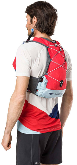 Рюкзак RaidLight Activ Vest 3L Red/Light Blue - Фото 4 большая