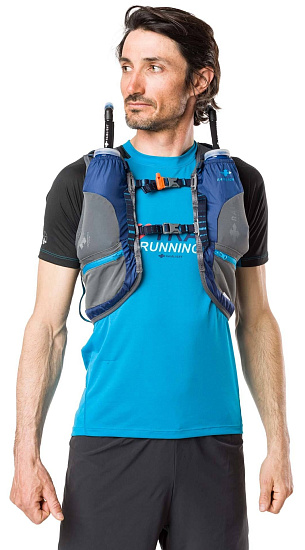 Рюкзак RaidLight Activ Vest 6L Blue/Grey - Фото 3 большая