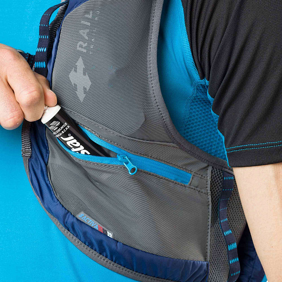 Рюкзак RaidLight Activ Vest 6L Blue/Grey - Фото 6 большая