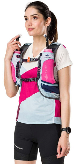 Рюкзак женский RaidLight Activ Vest 12L Pink/Light Blue - Фото 3 большая