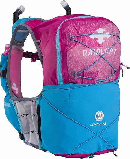 Рюкзак женский RaidLight Responsiv Vest 18L Blue/Pink - Фото 1 большая