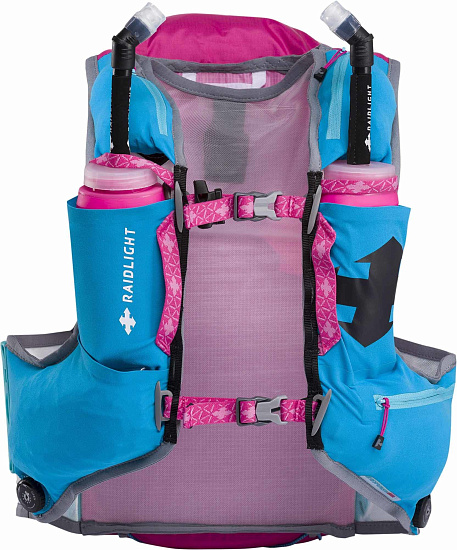 Рюкзак женский RaidLight Responsiv Vest 18L Blue/Pink - Фото 2 большая