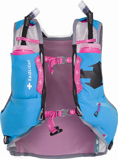Рюкзак женский RaidLight Responsiv Vest 6L Blue/Pink - Фото 2 большая