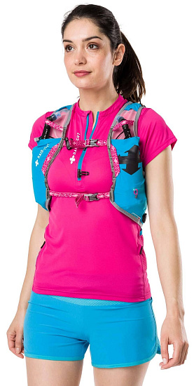 Рюкзак женский RaidLight Responsiv Vest 6L Blue/Pink - Фото 3 большая