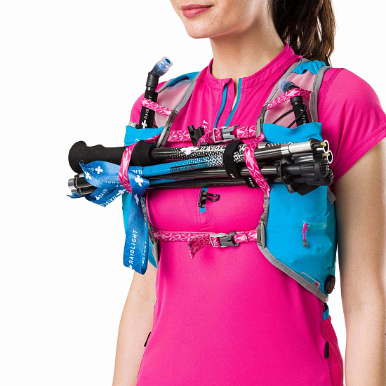 Рюкзак женский RaidLight Responsiv Vest 6L Blue/Pink - Фото 9 большая