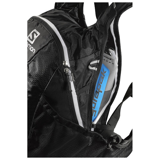 Рюкзак Salomon Agile 12 Set Black/Iron/White - Фото 2 большая