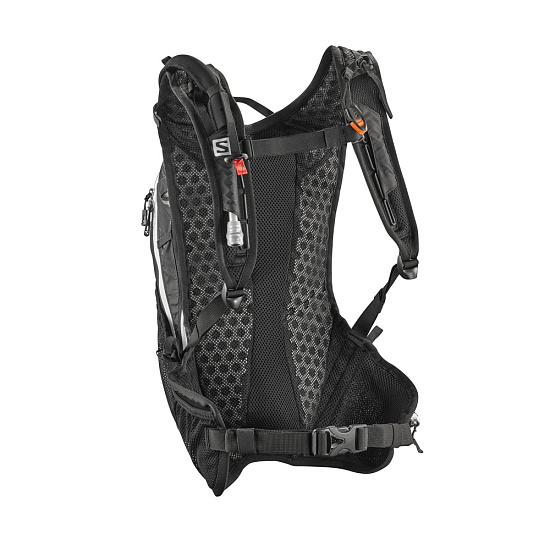 Рюкзак Salomon Agile 12 Set Black/Iron/White - Фото 4 большая