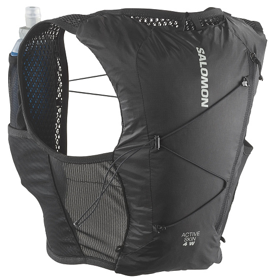 Жилет женский Salomon Active Skin 4 Set Black/Metal - Фото 2 большая