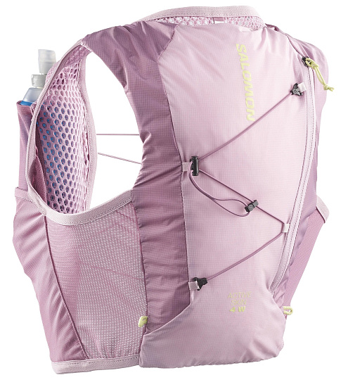 Жилет женский Salomon Active Skin 4 Set Dusky Orchid/Dawn Pink - Фото 2 большая
