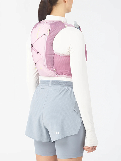 Жилет женский Salomon Active Skin 4 Set Dusky Orchid/Dawn Pink - Фото 4 большая