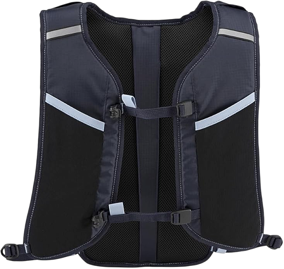 Рюкзак Mizuno Run Backpack 7 Navy/Blue - Фото 2 большая