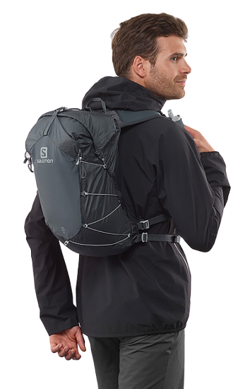 Рюкзак Salomon XA 25 Ebony/Black - Фото 8 большая
