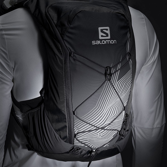 Рюкзак Salomon Agile 12 Nocturne Black - Фото 2 большая
