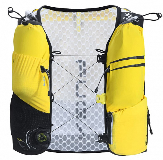 Рюкзак Kailas Fuga Air 8 II Trail Running Yellow/Black - Фото 2 большая