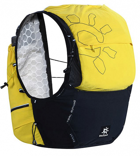 Рюкзак Kailas Fuga Flow 13 Trail Running Yellow/Black - Фото 3 большая