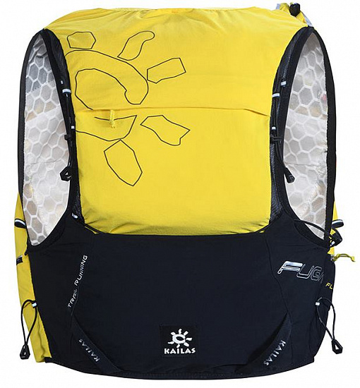Рюкзак Kailas Fuga Flow 13 Trail Running Yellow/Black - Фото 4 большая