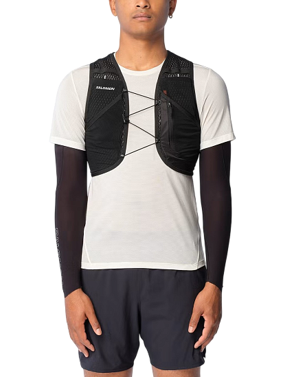 Рюкзак Salomon Act Skin 8 No Flasks Black/Metal - Фото 4 большая