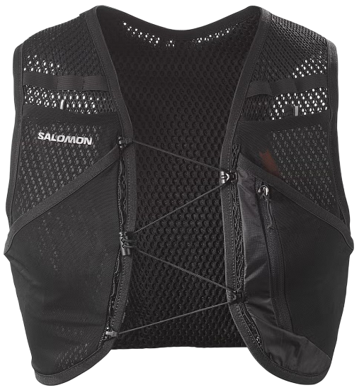 Рюкзак Salomon Act Skin 4 No Flasks Black/Metal - Фото 1 большая