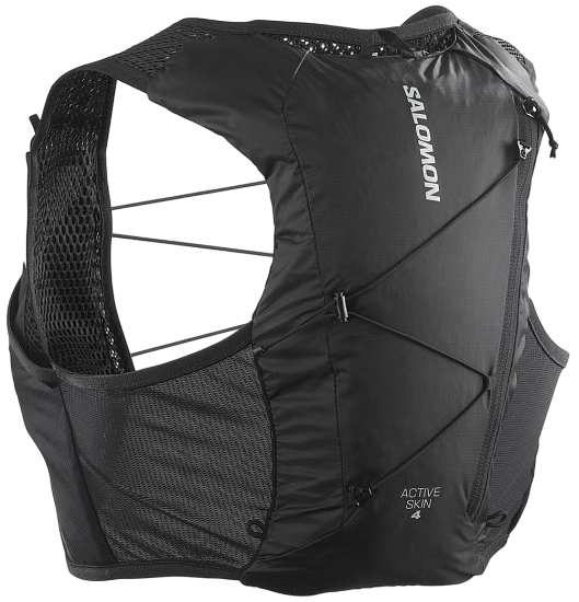 Рюкзак Salomon Act Skin 4 No Flasks Black/Metal - Фото 2 большая