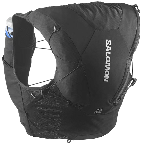 Рюкзак женский Salomon Adv Skin 12 Set Black/Asphalt - Фото 2 большая