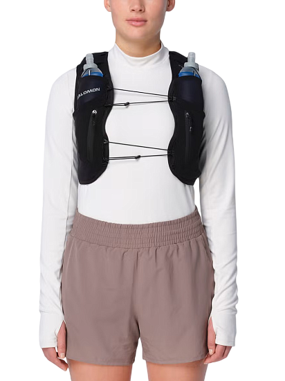 Рюкзак женский Salomon Adv Skin 12 Set Black/Asphalt - Фото 5 большая