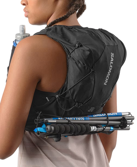 Рюкзак женский Salomon Adv Skin 12 Set Black/Asphalt - Фото 7 большая